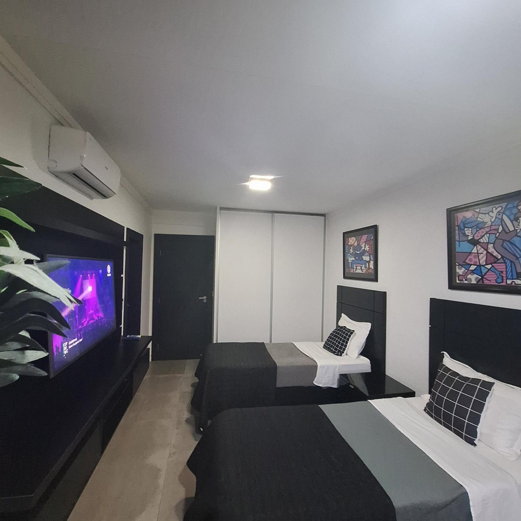 Apartamento Frente Mar Moderno 130M2 سانتوس المظهر الخارجي الصورة