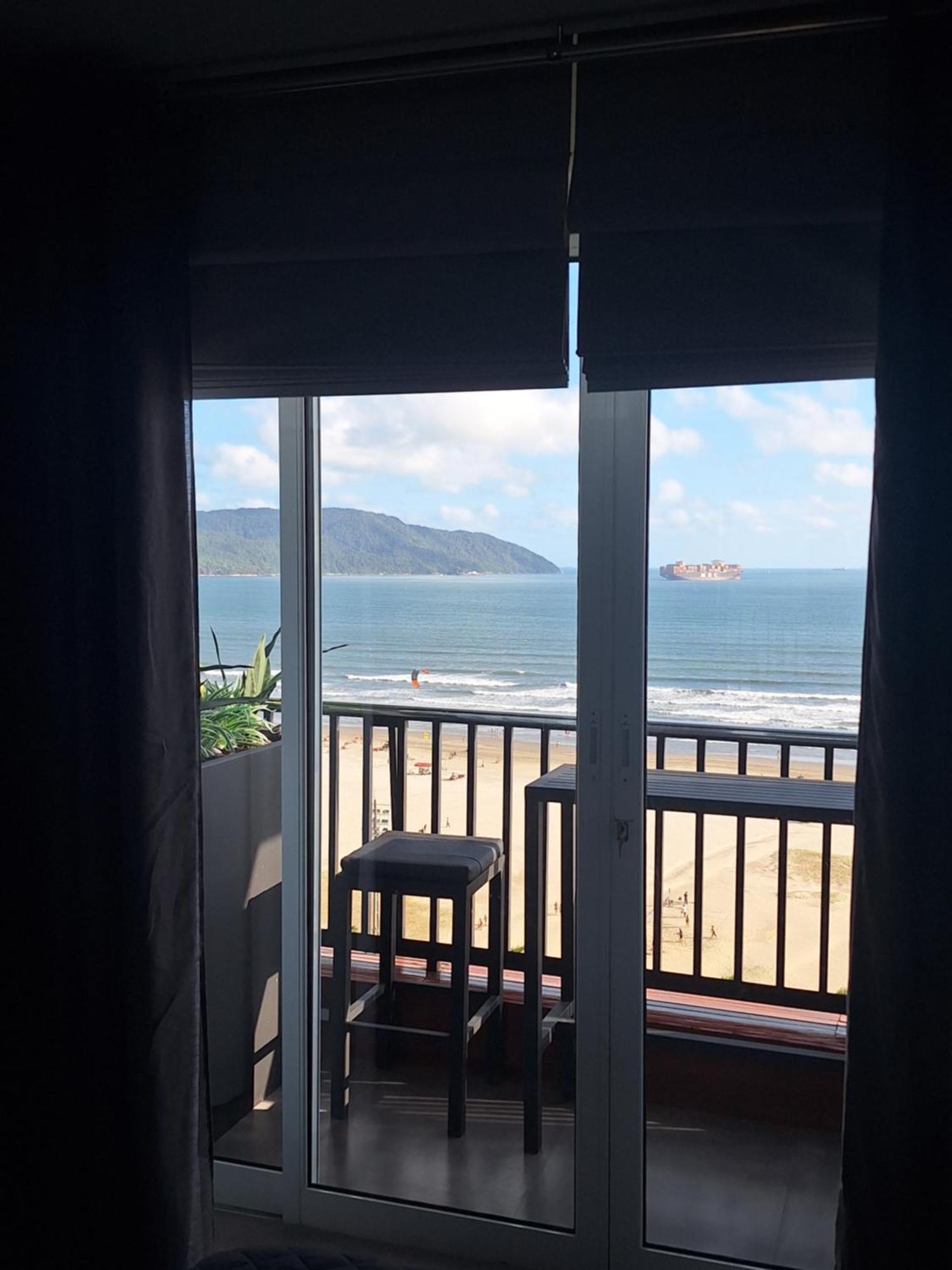 Apartamento Frente Mar Moderno 130M2 سانتوس المظهر الخارجي الصورة